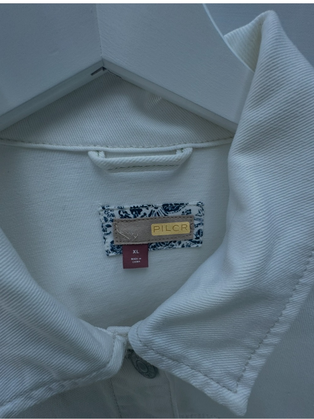 Pilcro White Denim Jean Jacket - Picture 7 of 15